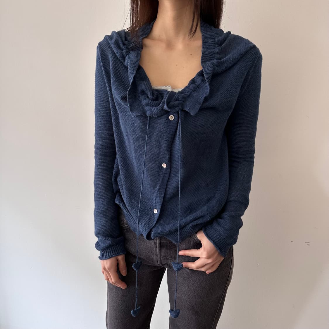 츠모리치사토 tsumori chisato 디테일 가디건 상품이미지2