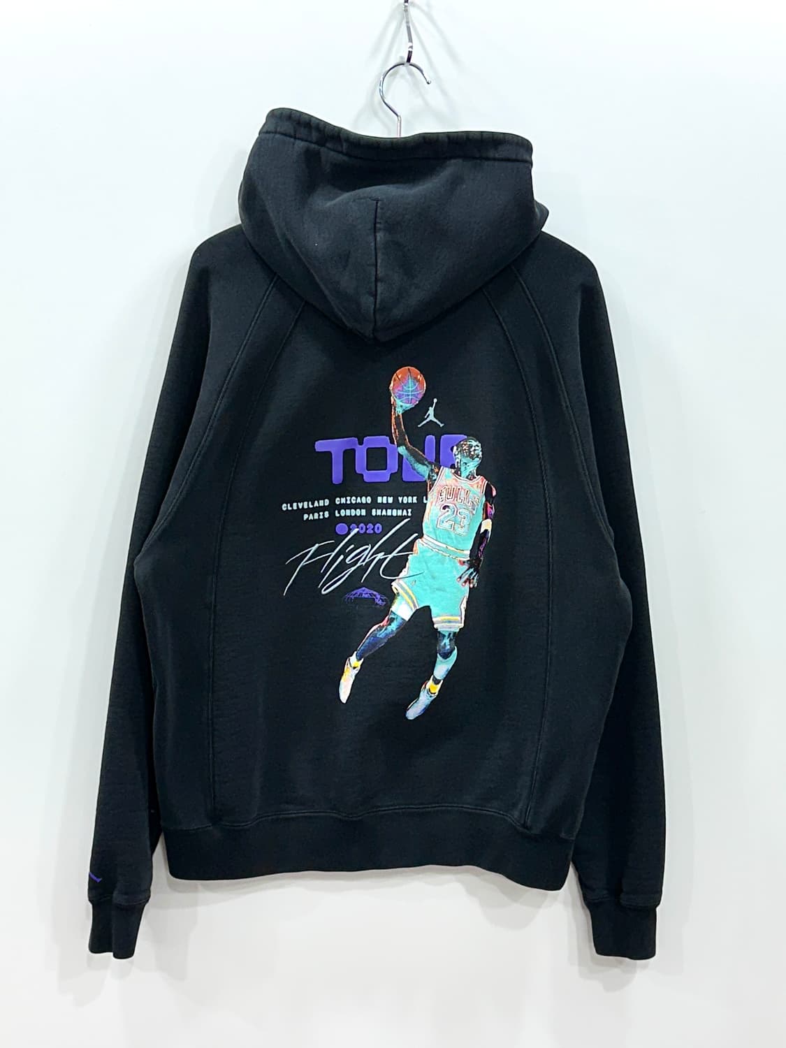 나이키 조던 플라이트 헤리티지 풀오버 후드 블랙 XL 상품이미지5
