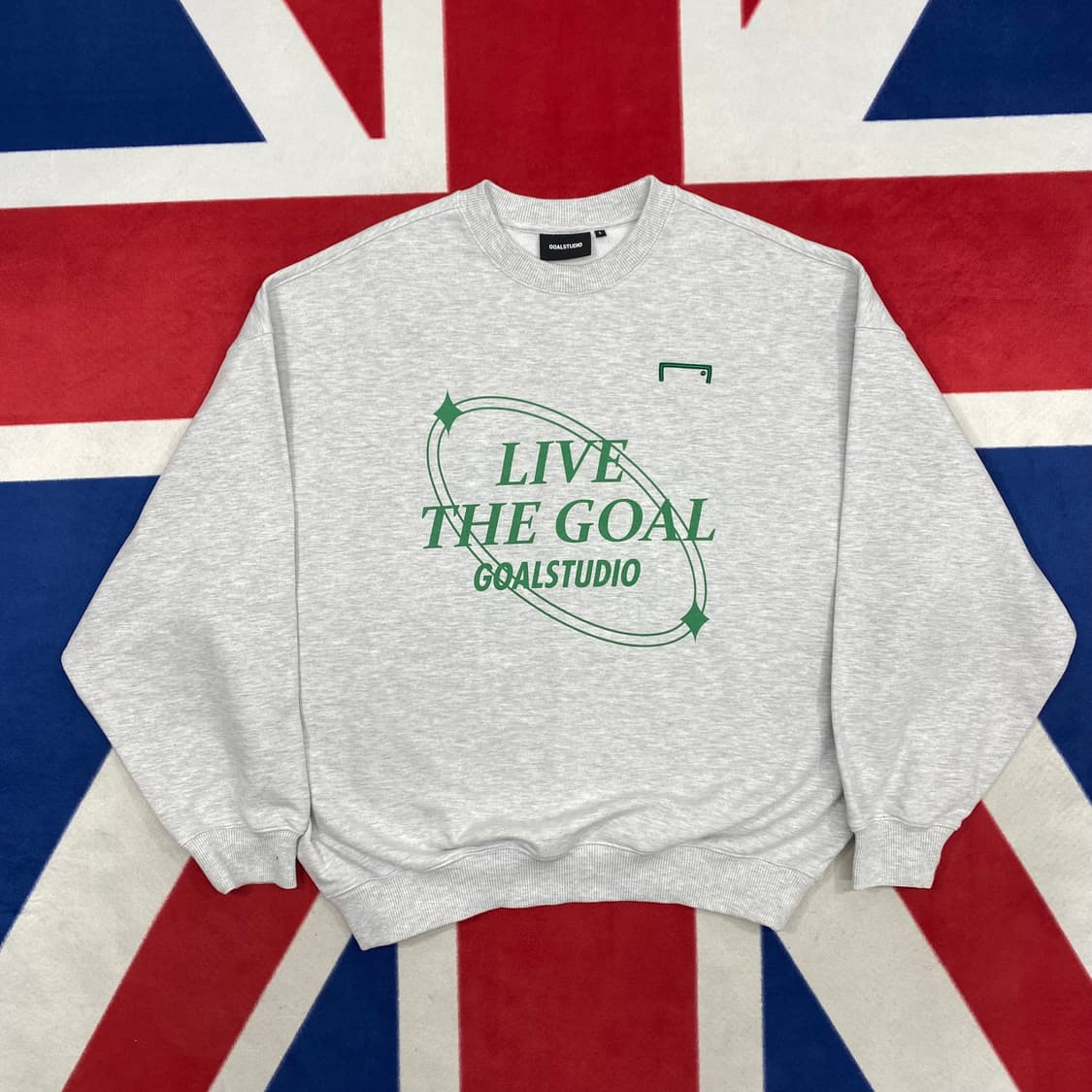 골스튜디오 맨투맨 L 실측 XL 상품이미지1