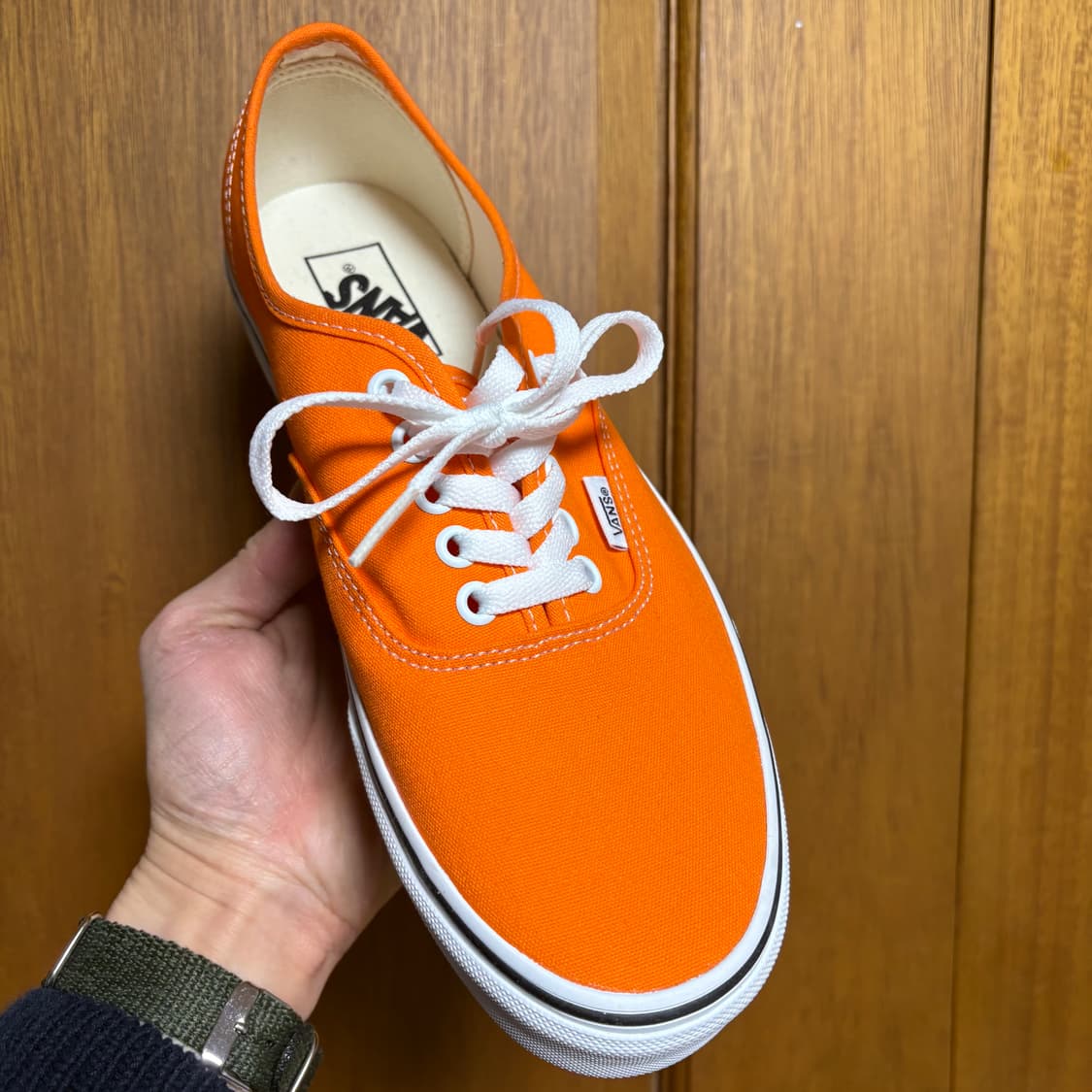 반스 어센틱 오렌지 265 상품이미지2