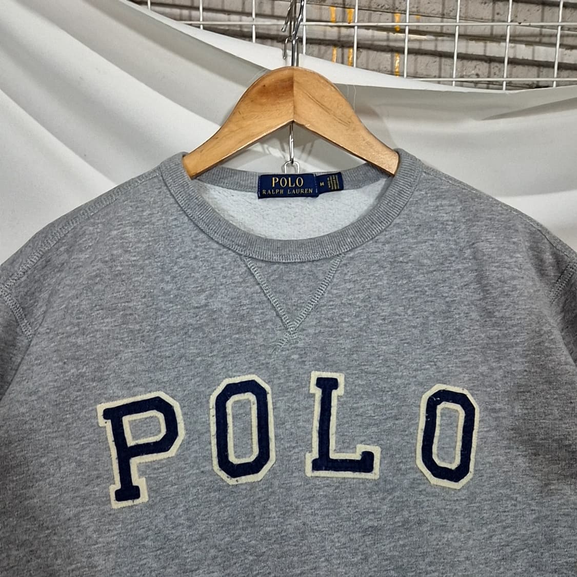 폴로 랄프로렌 레터링 맨투맨 상품이미지2