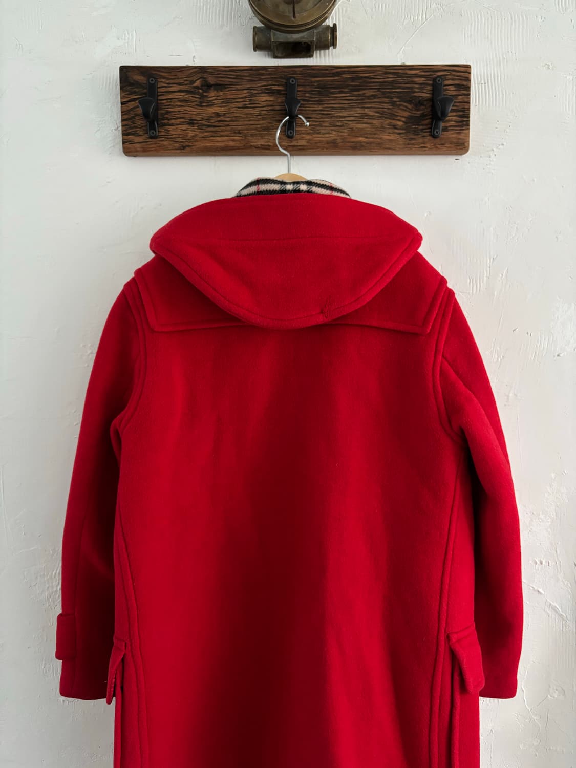 Burberry 버버리 레드 더플 코트 상품이미지6