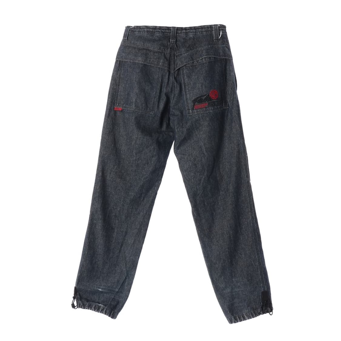 FUBU 00s 올드스쿨 스트링 와이드 데님 팬츠 상품이미지2