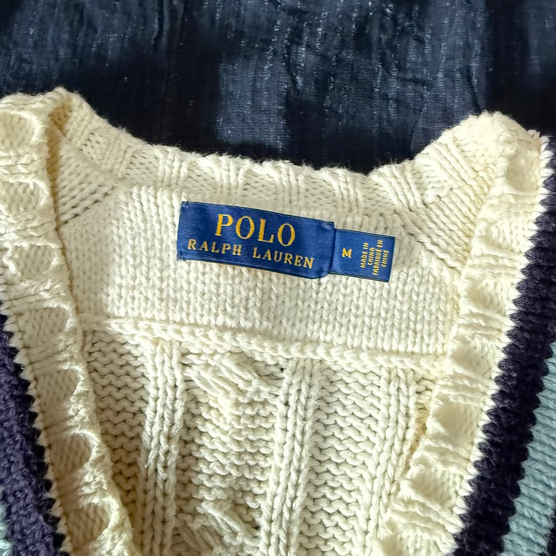 폴로 랄프로렌 크리켓 울 베스트 M 상품이미지4