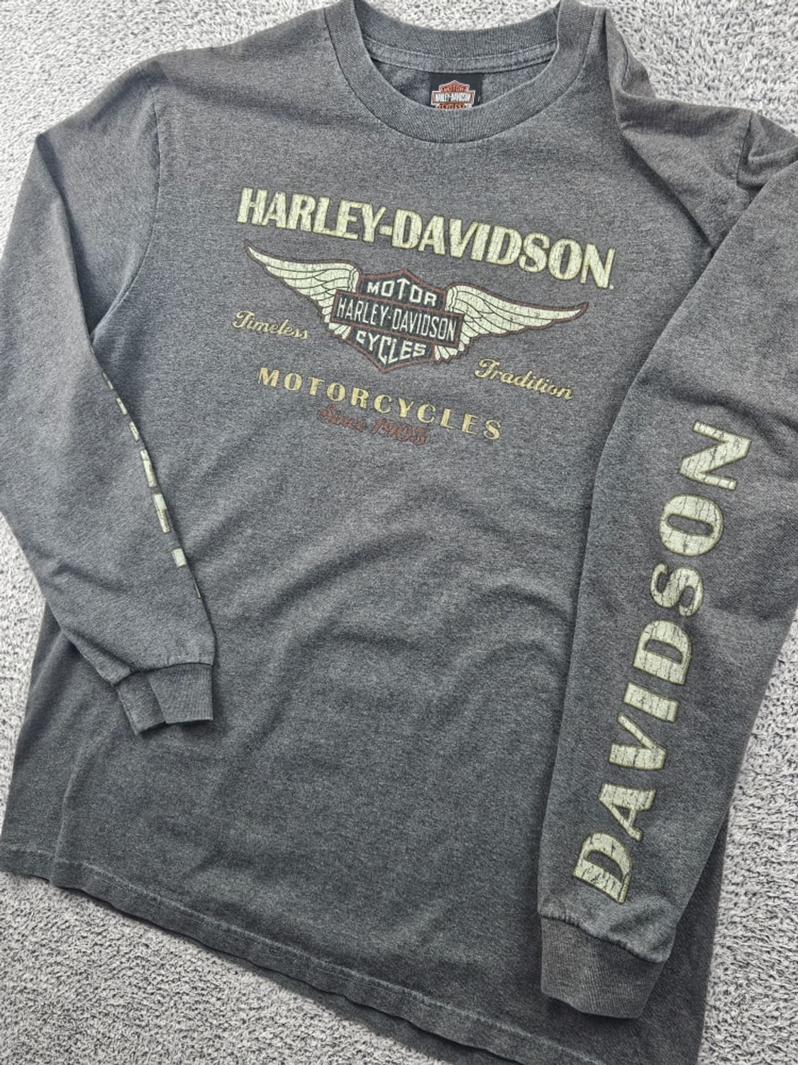 할리데이비슨 하우스 오브 썬더 바앤실드 롱슬리브 ( L ) / 11527 상품이미지4