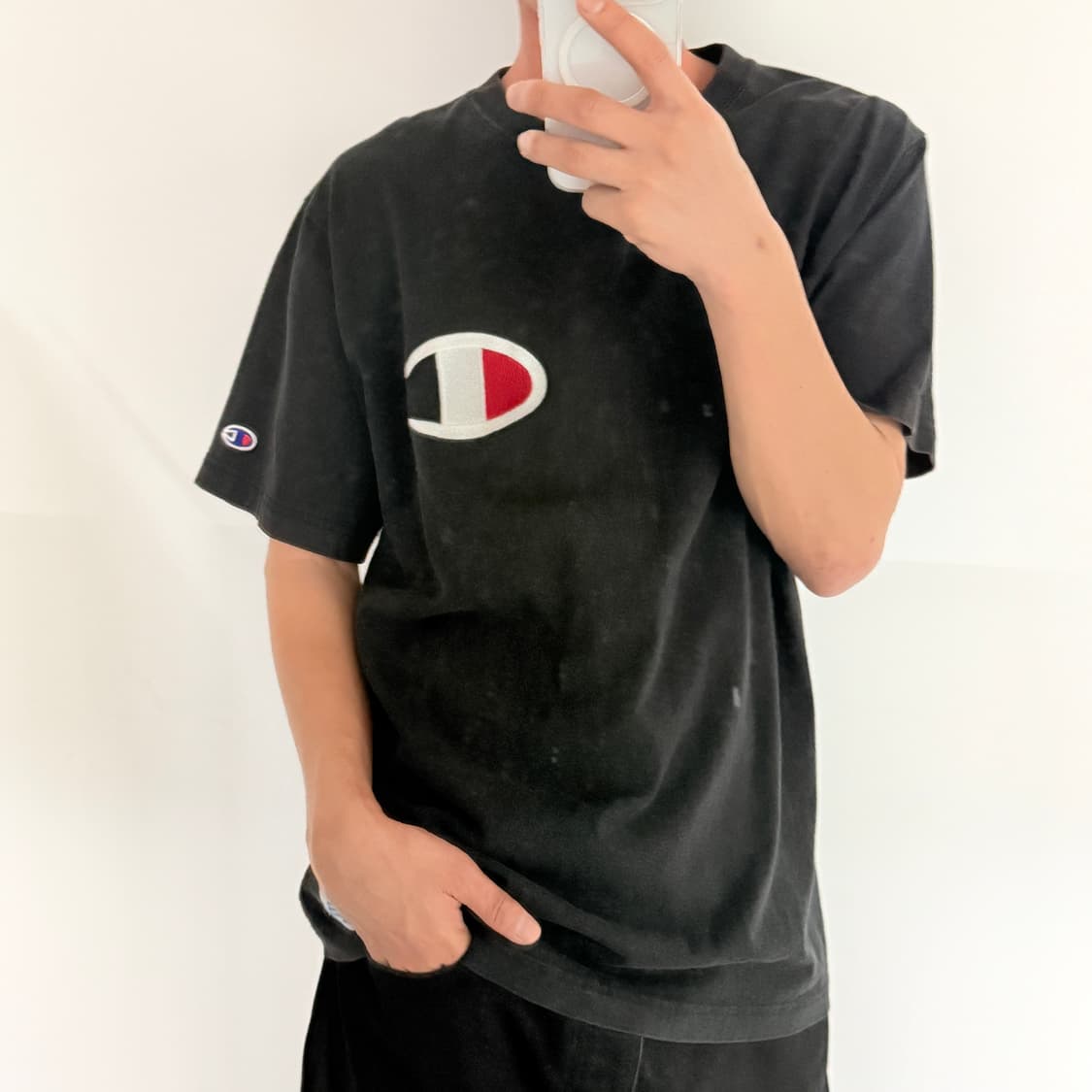 챔피온 빅로고 반팔티  상품이미지1