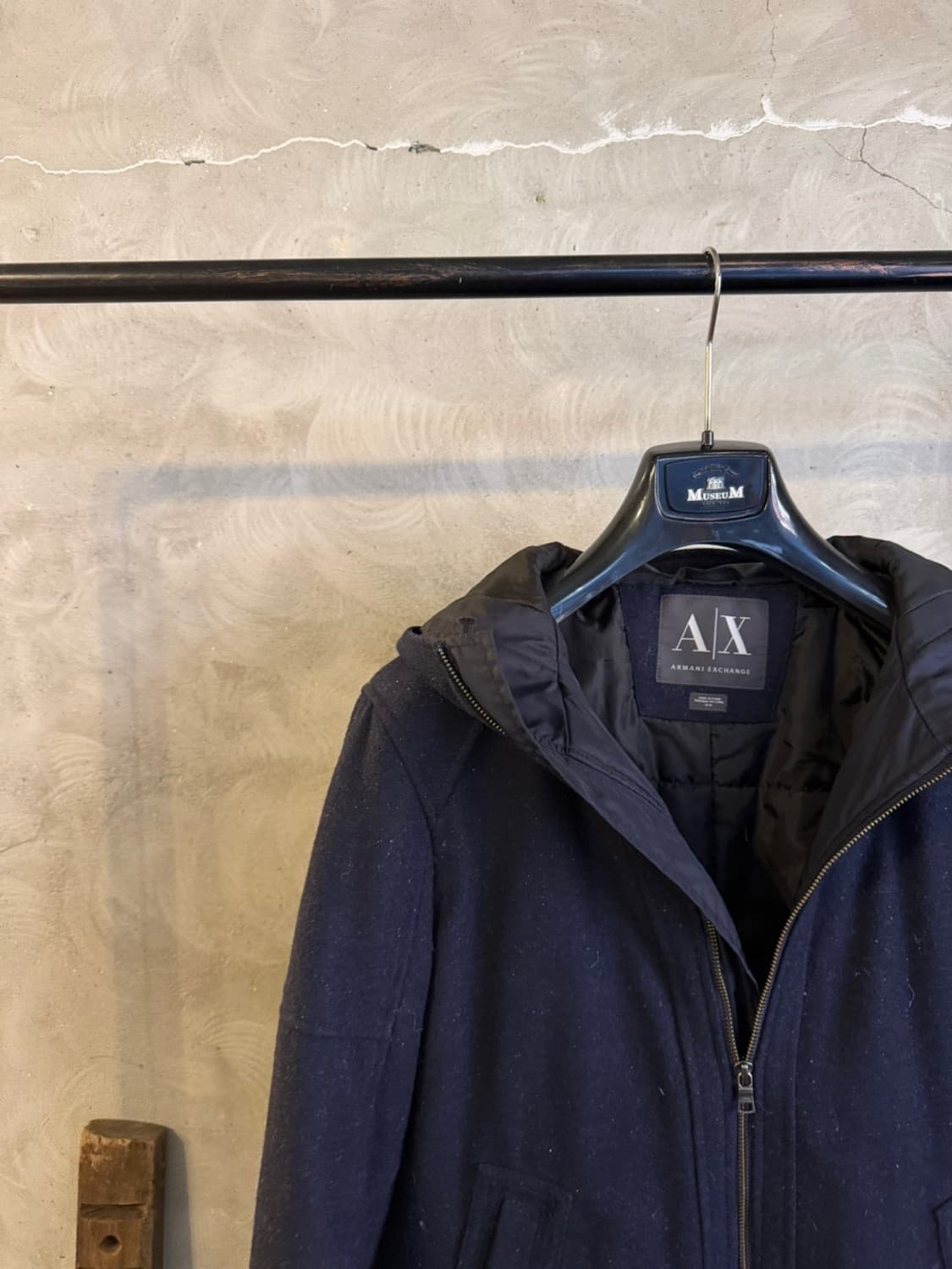 아르마니 익스체인지 짚업 후드 자켓 슬림100 상품이미지3
