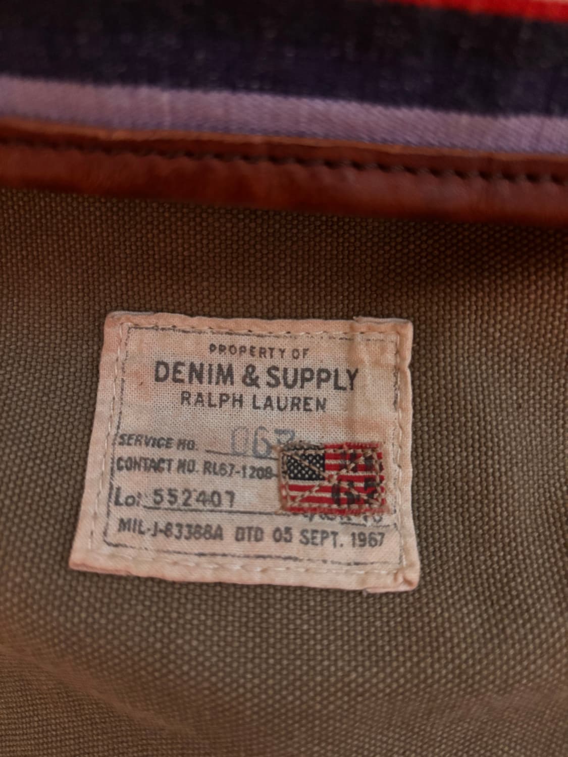 랄프로렌 데님앤 서플라이 숄더백 상품이미지4