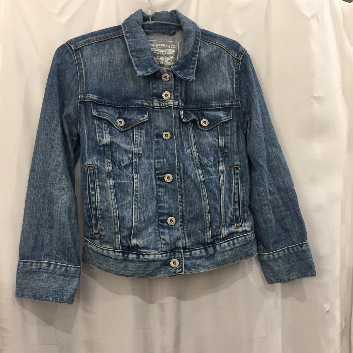 Levi’s 리바이스 모리걸 괴짜 슬림핏 데님 자켓 상품이미지2