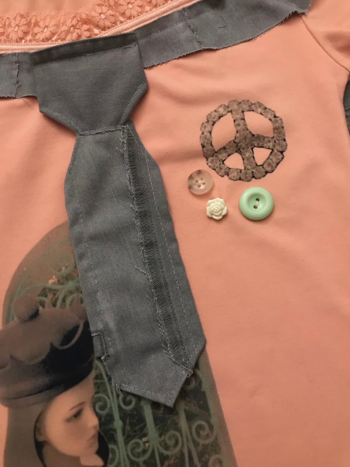 Sailor Cape Tie Top 상품이미지5