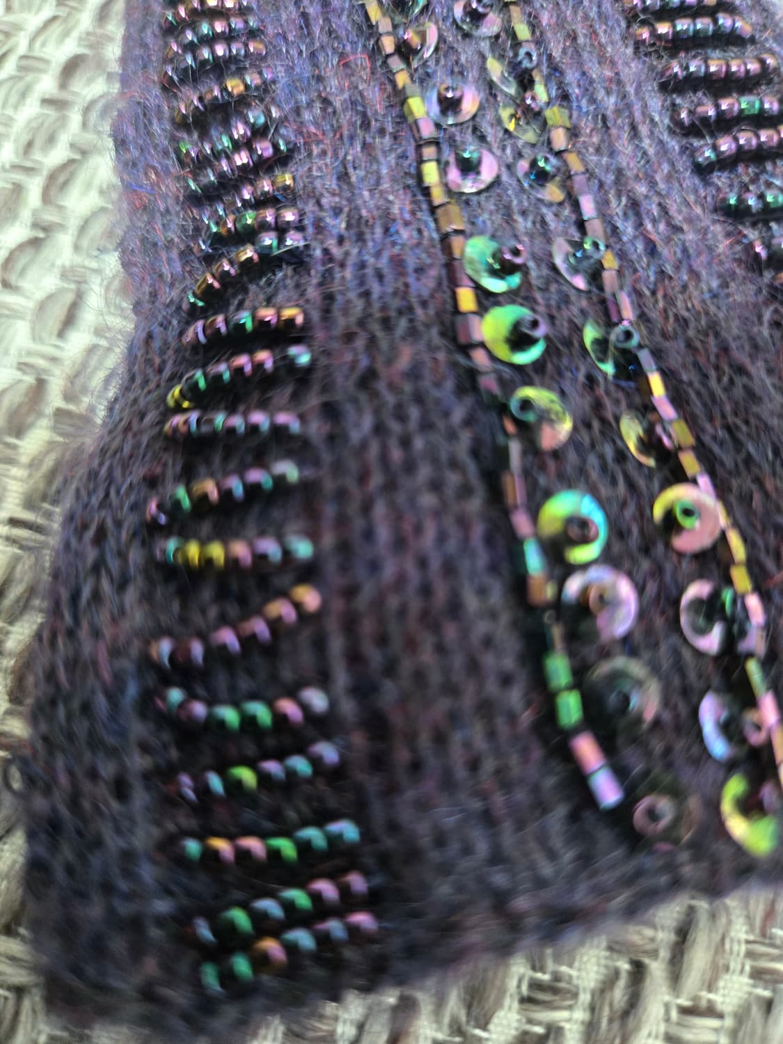 Mami Endo 일본 디자이너 핸드 비즈 니트 스트랩 / 벨트·머플러 상품이미지6