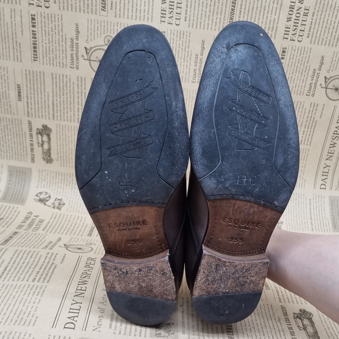 에스콰이어 블루라벨 남성정장구두255 상품이미지3