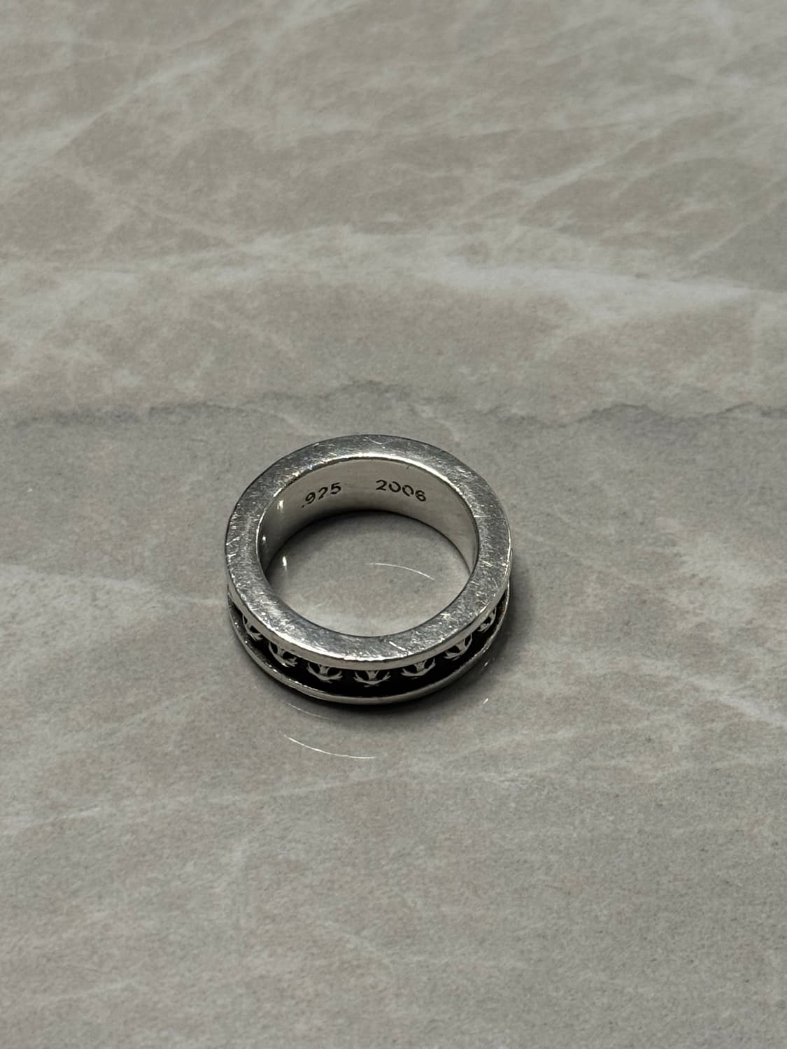 Chrome hearts mini plus ring 상품이미지3