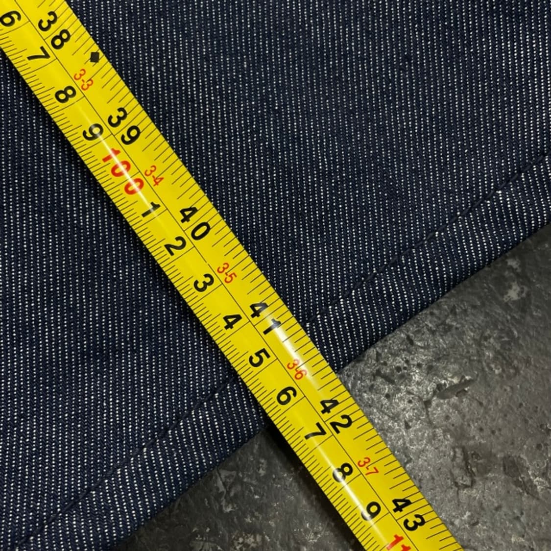 95 구보 GUVO 스티치 생지 데님팬츠  상품이미지9