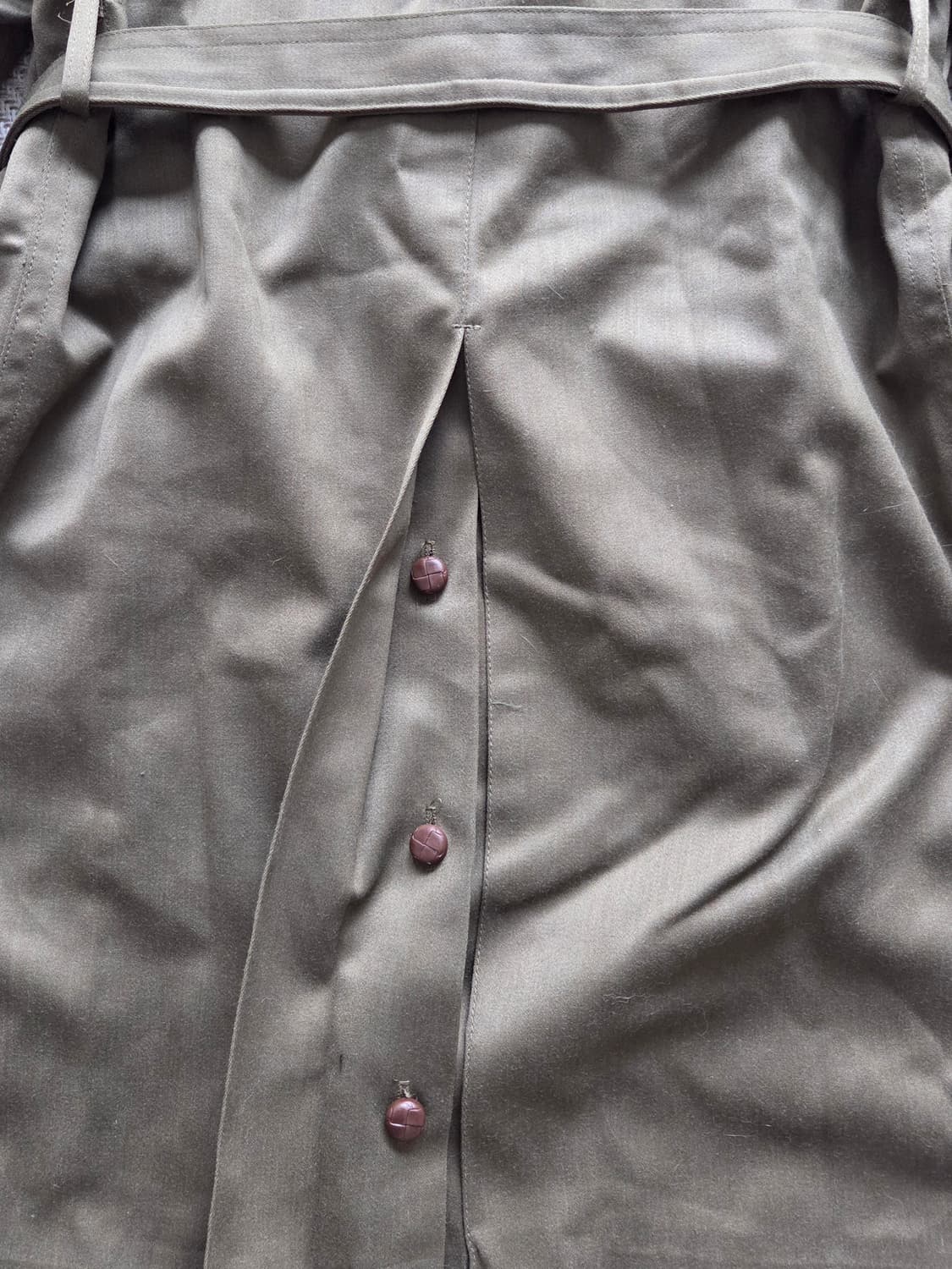 1986 OG 스페인군 트렌치 코트 LARGE 상품이미지6