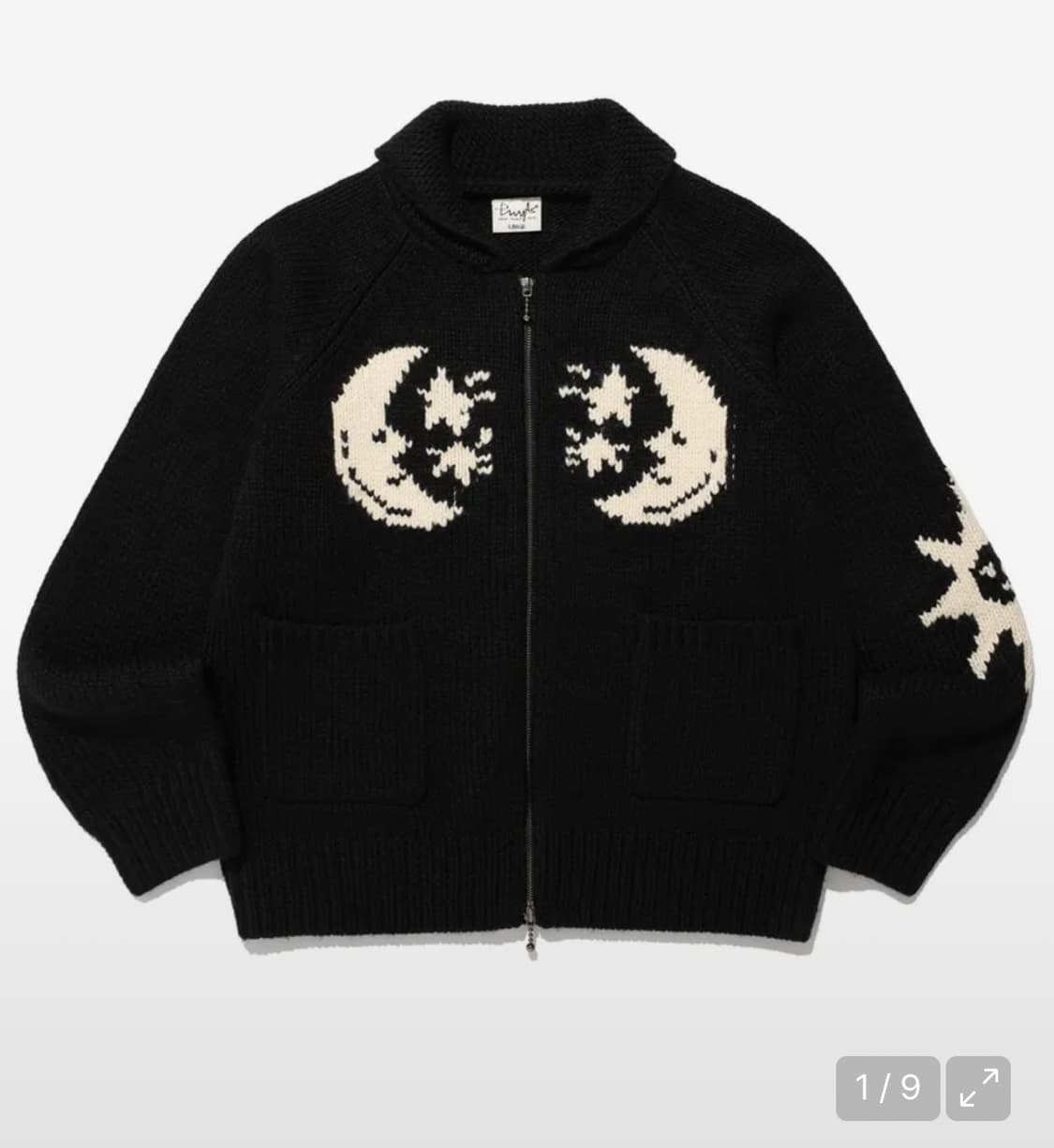 피지컬디파트먼트 코위찬 니트집업 상품이미지1