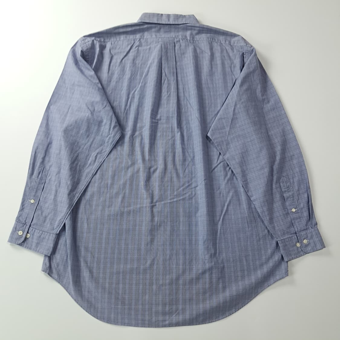 CK705 XL 폴로 90s 홍콩판 블루 글렌체크 셔츠 남방 상품이미지6