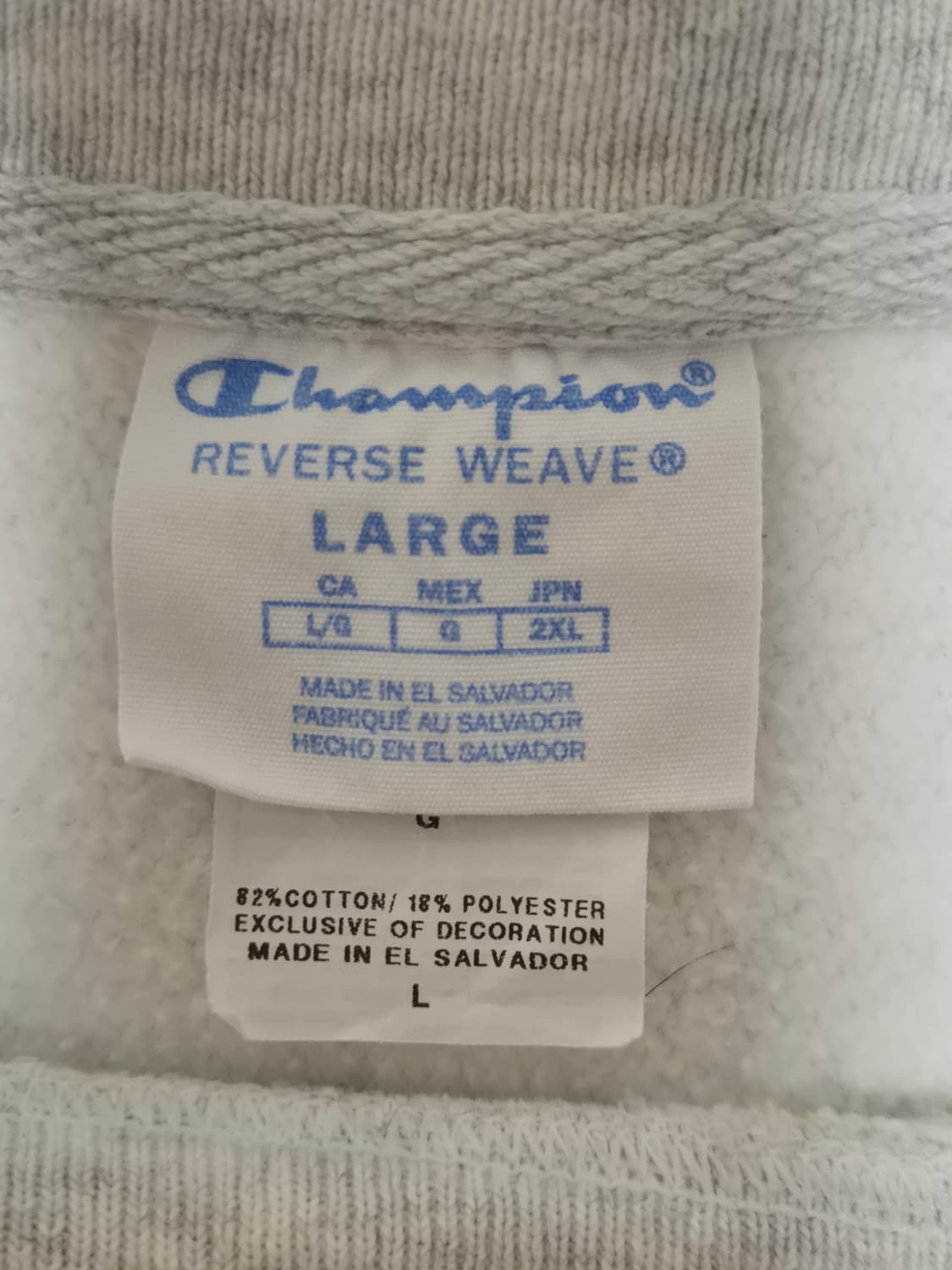 챔피언 리버스위브 NAVY 스웻셔츠 상품이미지3