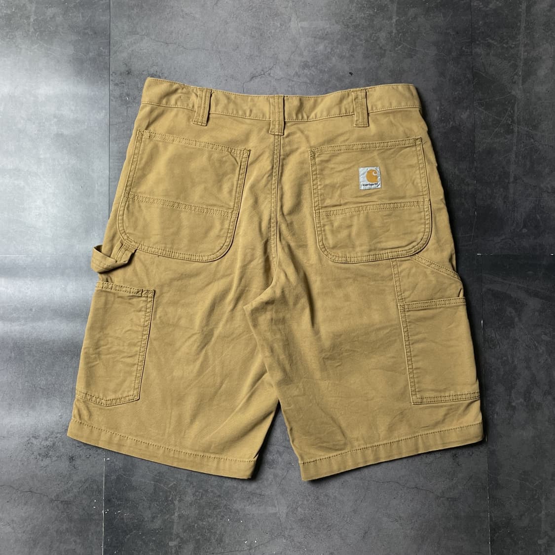 CARHARTT 칼하트103652 카멜 카펜터 워크 하프팬츠 A01051 상품이미지6
