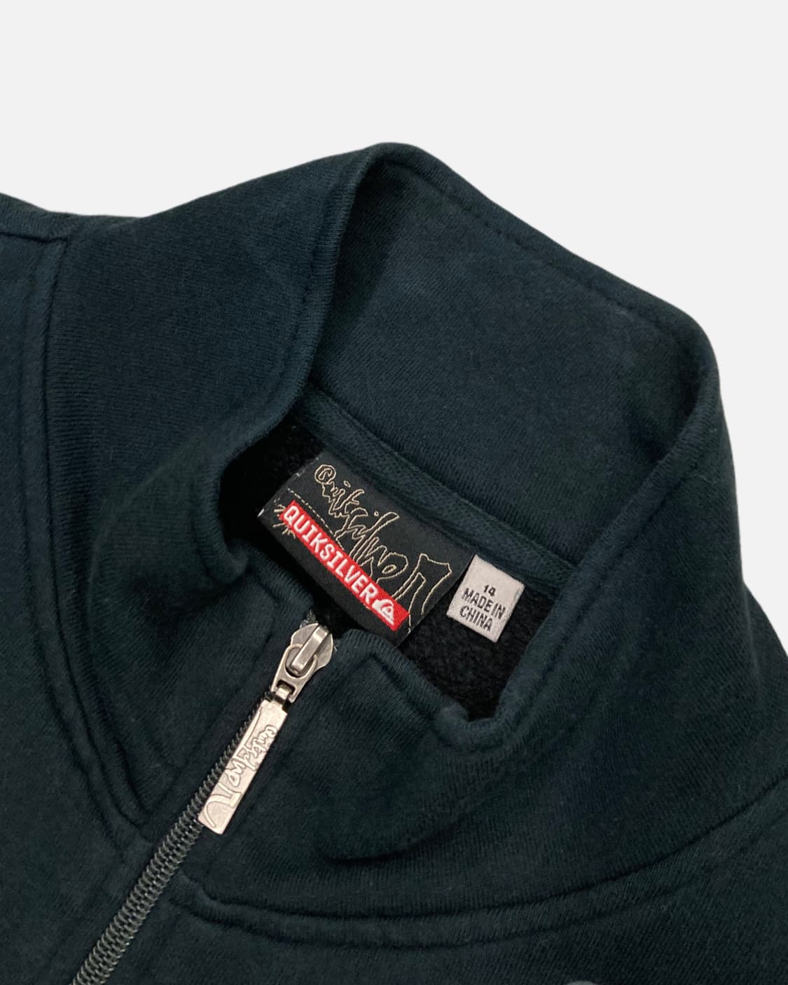 grunge lettiering sweat zip-up 상품이미지4