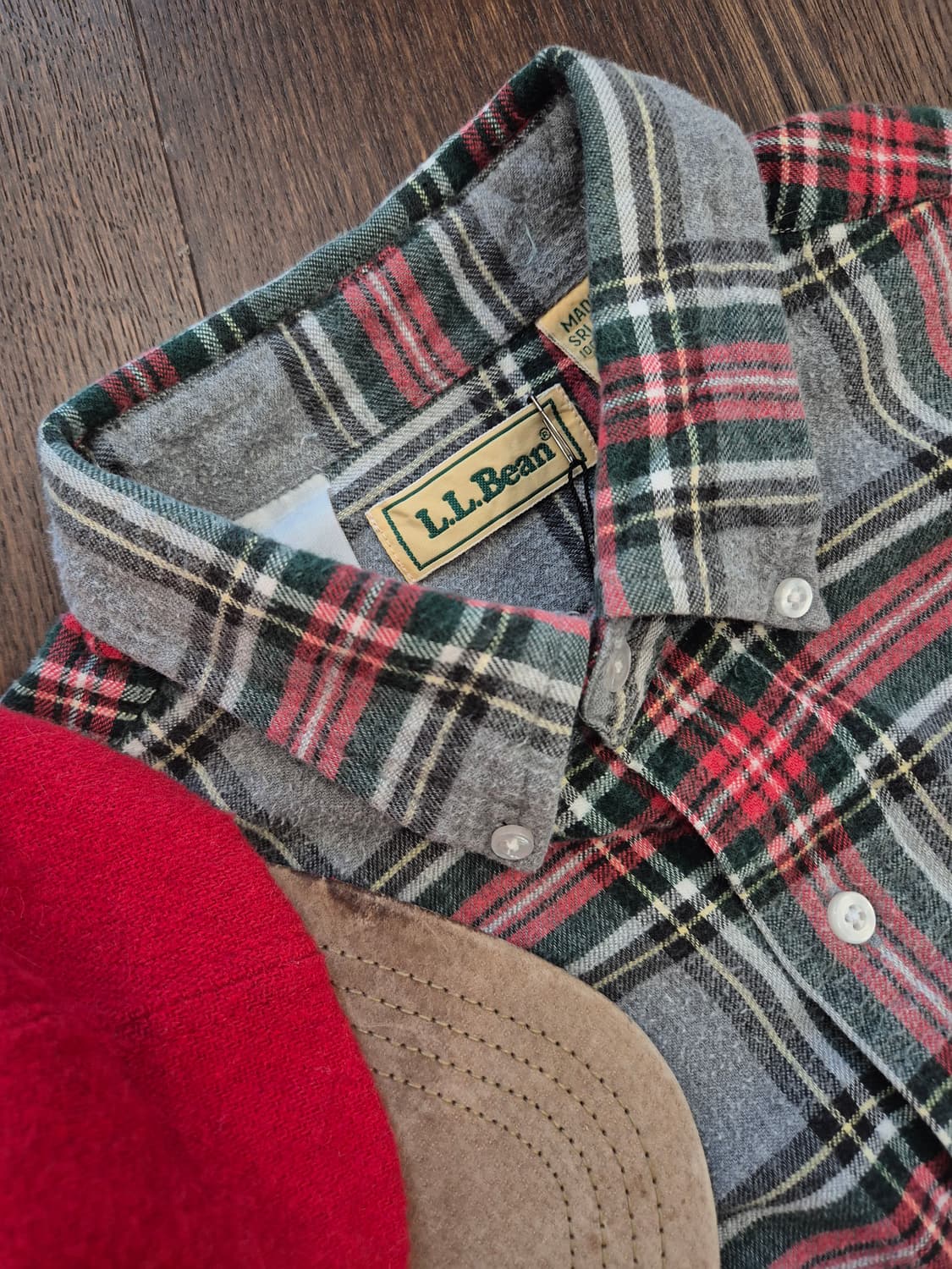 LL BEAN Tartan Check Flannel  Shirt 상품이미지3