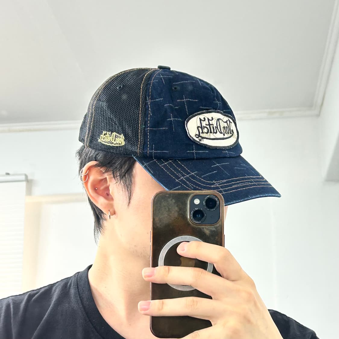 본더치 데님 메쉬 캡 상품이미지3