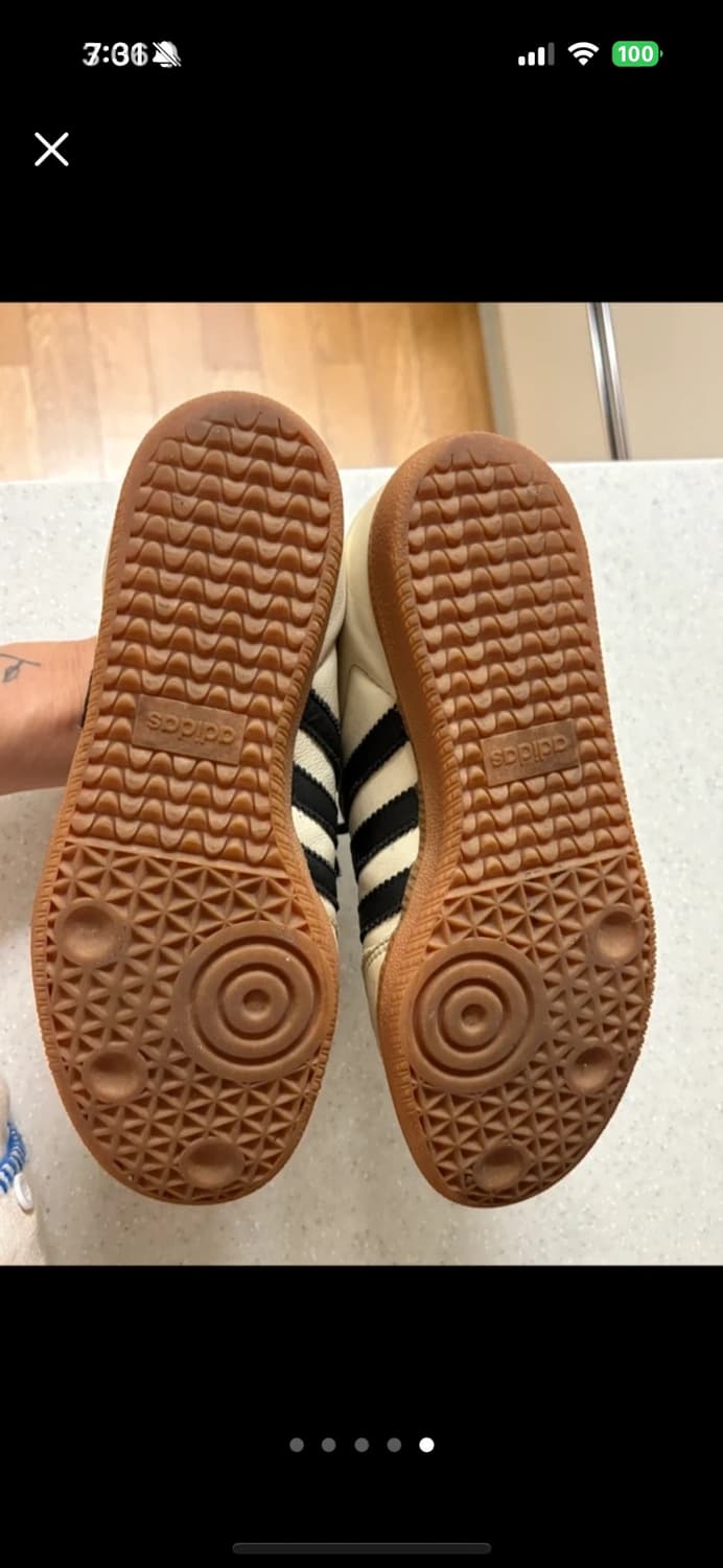 아디다스 삼바 Adidas Samba OG Cream White Core 상품이미지5