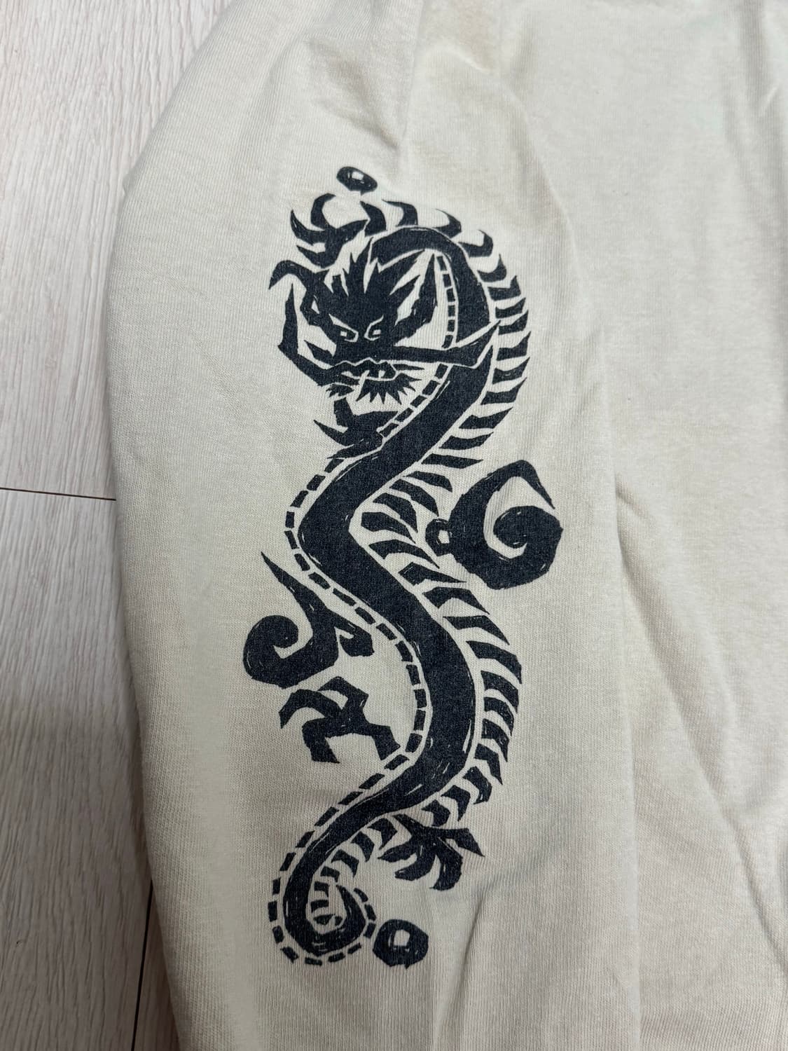 90s 스투시 드래곤 롱슬리브 상품이미지6