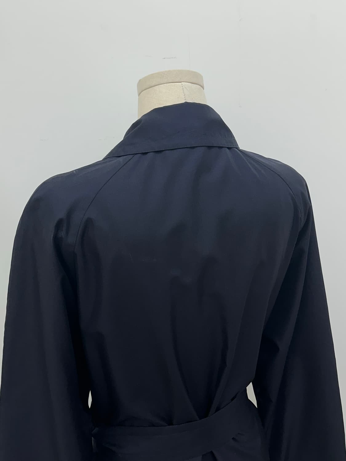 꾸레쥬 실크 더블 트렌치 상품이미지4