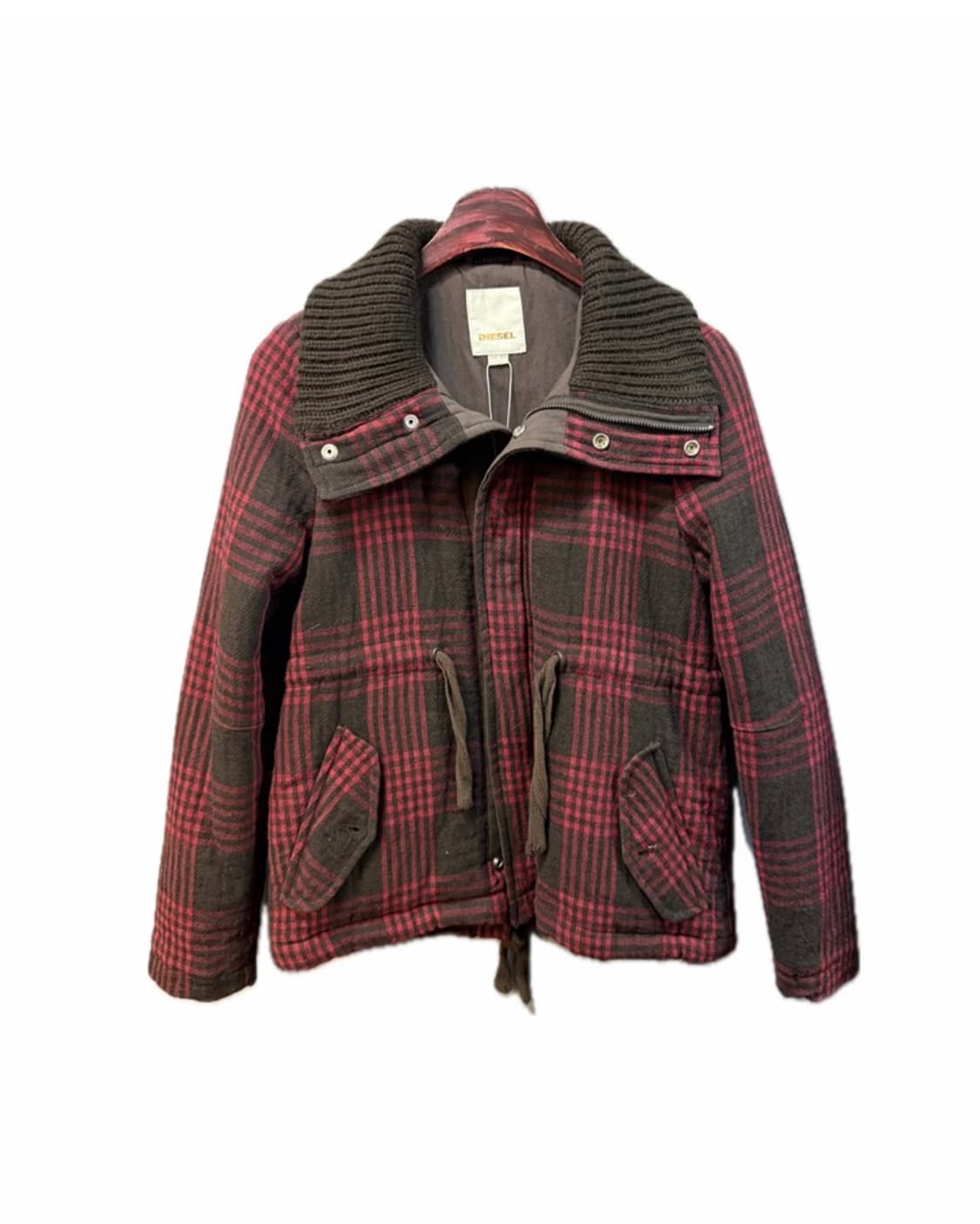 디젤 체크 자켓 상품이미지1