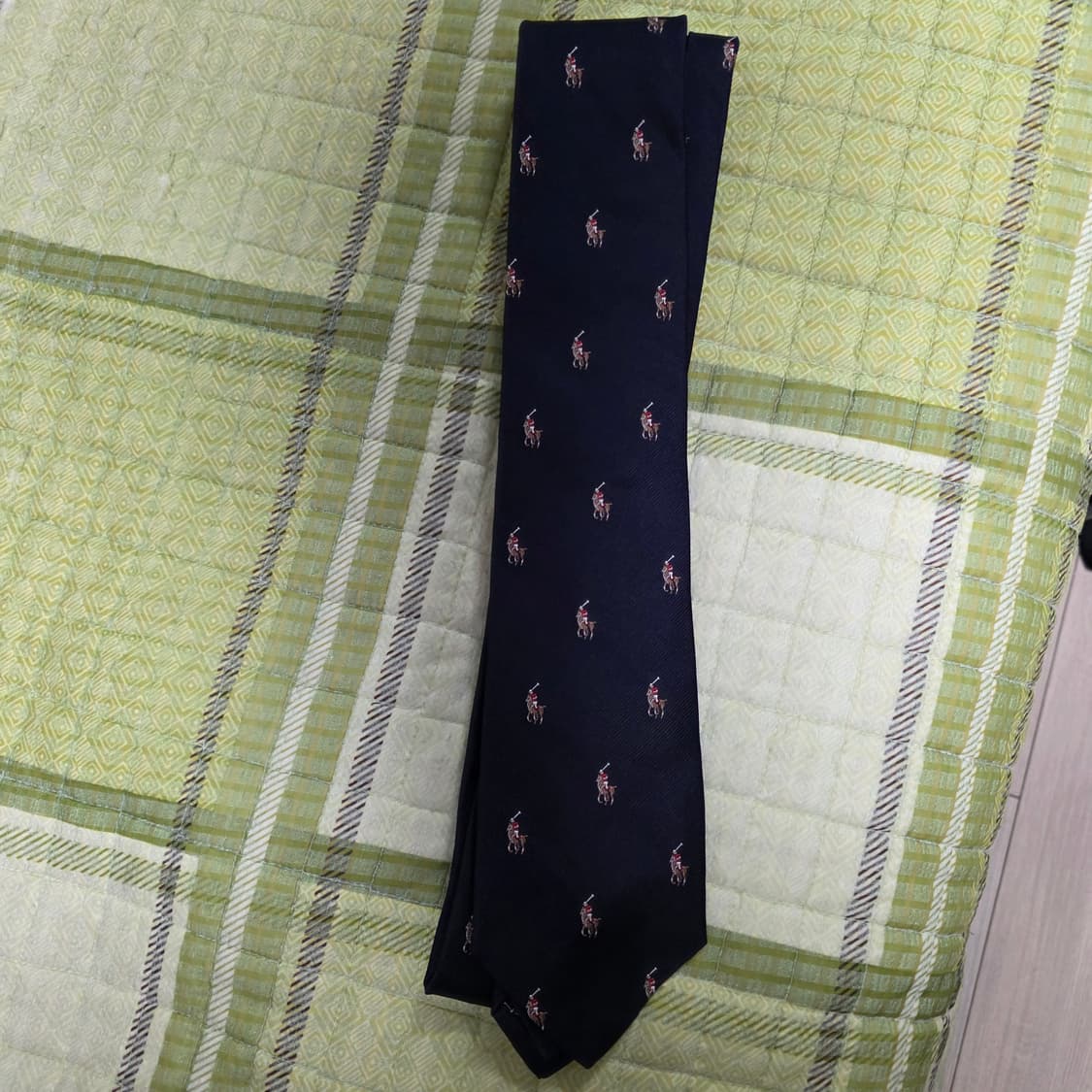 폴로 포니 실크 타이 - 네이비 상품이미지8