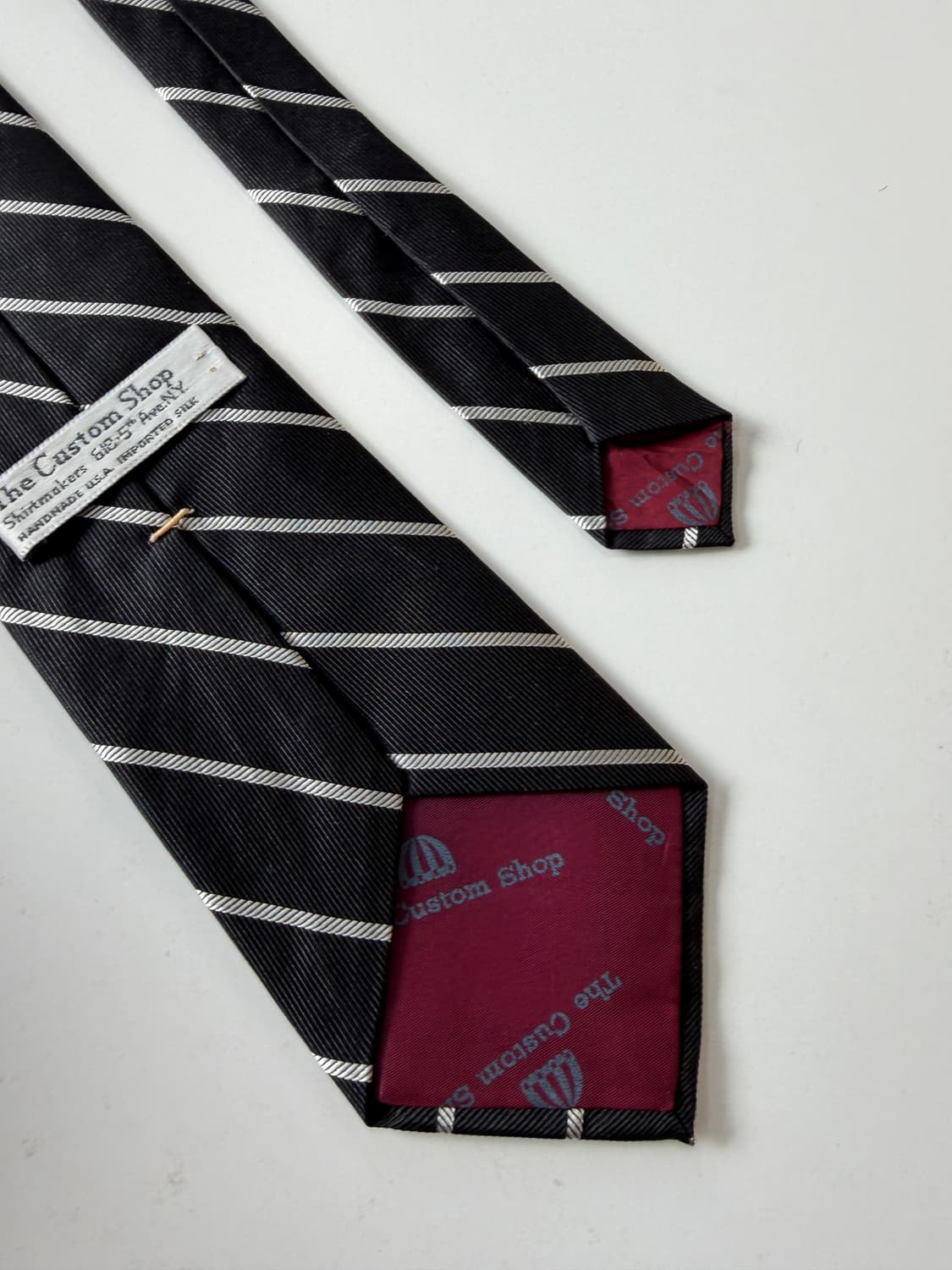 빈티지 실크 넥타이 8.2cm 상품이미지5