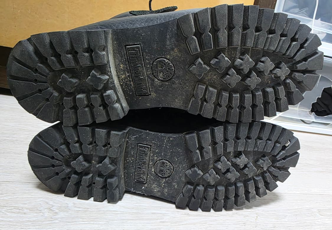 [255~260]팀버랜드 6인치 블랙 가죽부츠 상품이미지7