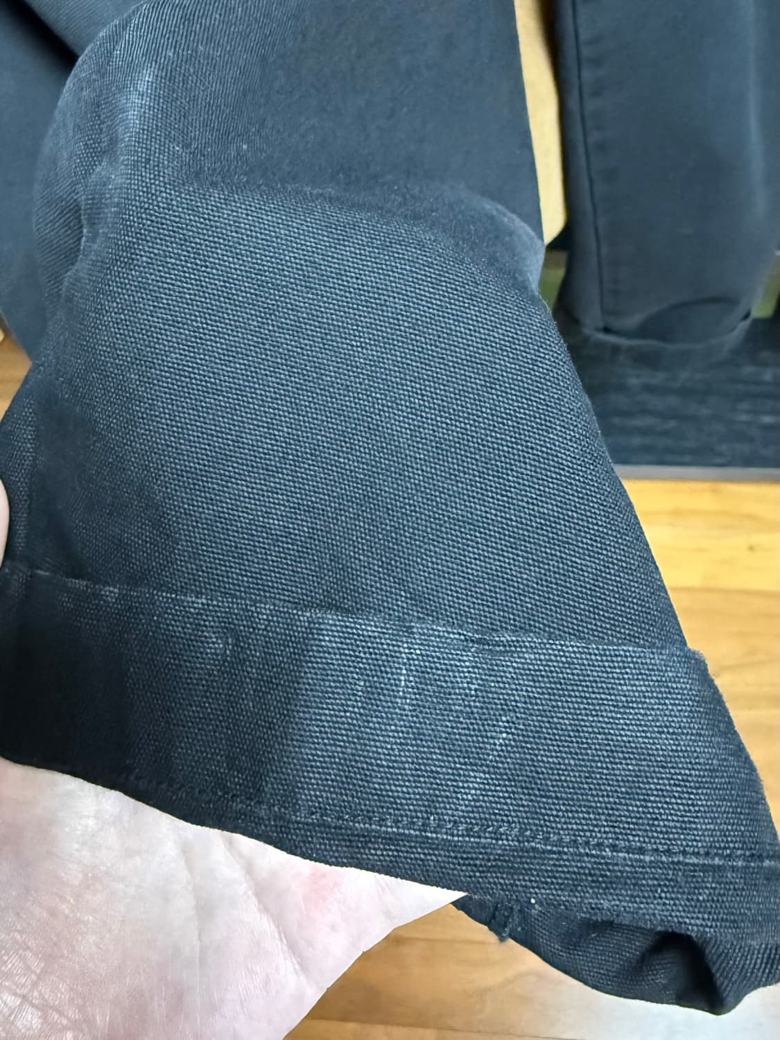 aieul 아이엘 P Stitch Trouser_Black 48 상품이미지4