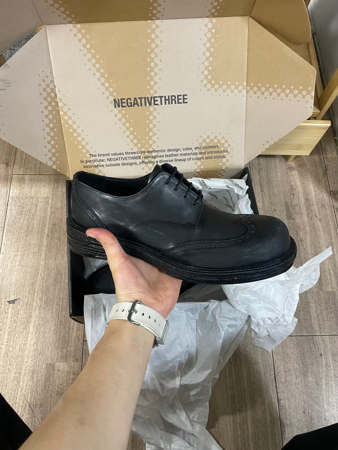 네거티브쓰리 윙팁 26ss 새상품 270 상품이미지2