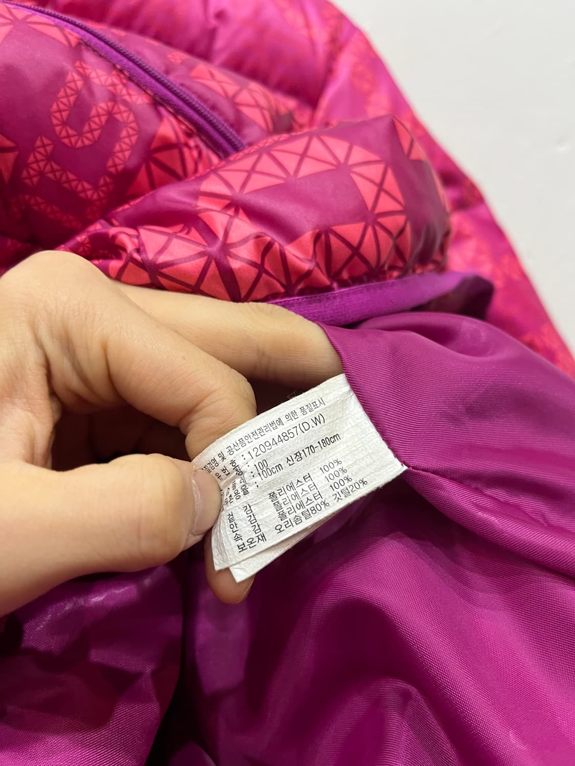 아식스 레트로 덕다운 패딩 우먼즈 100 상품이미지6