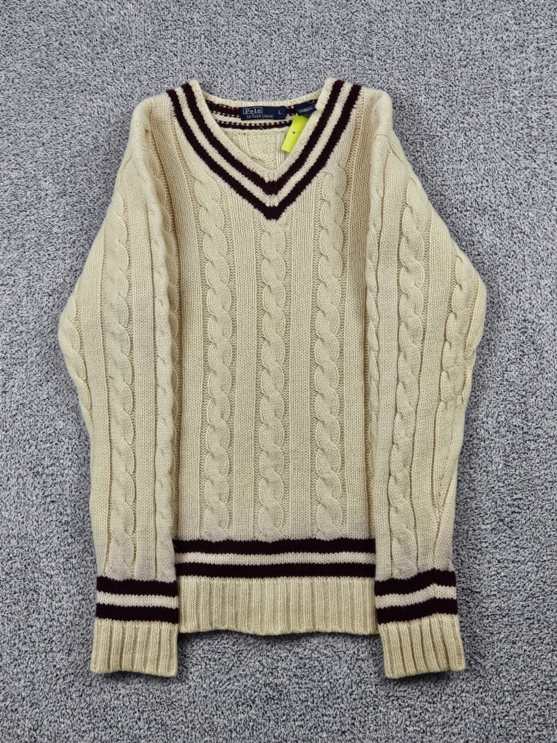 폴로랄프로렌 크리켓 케이블 스웨터 니트 ( L ) / 10219 상품이미지2