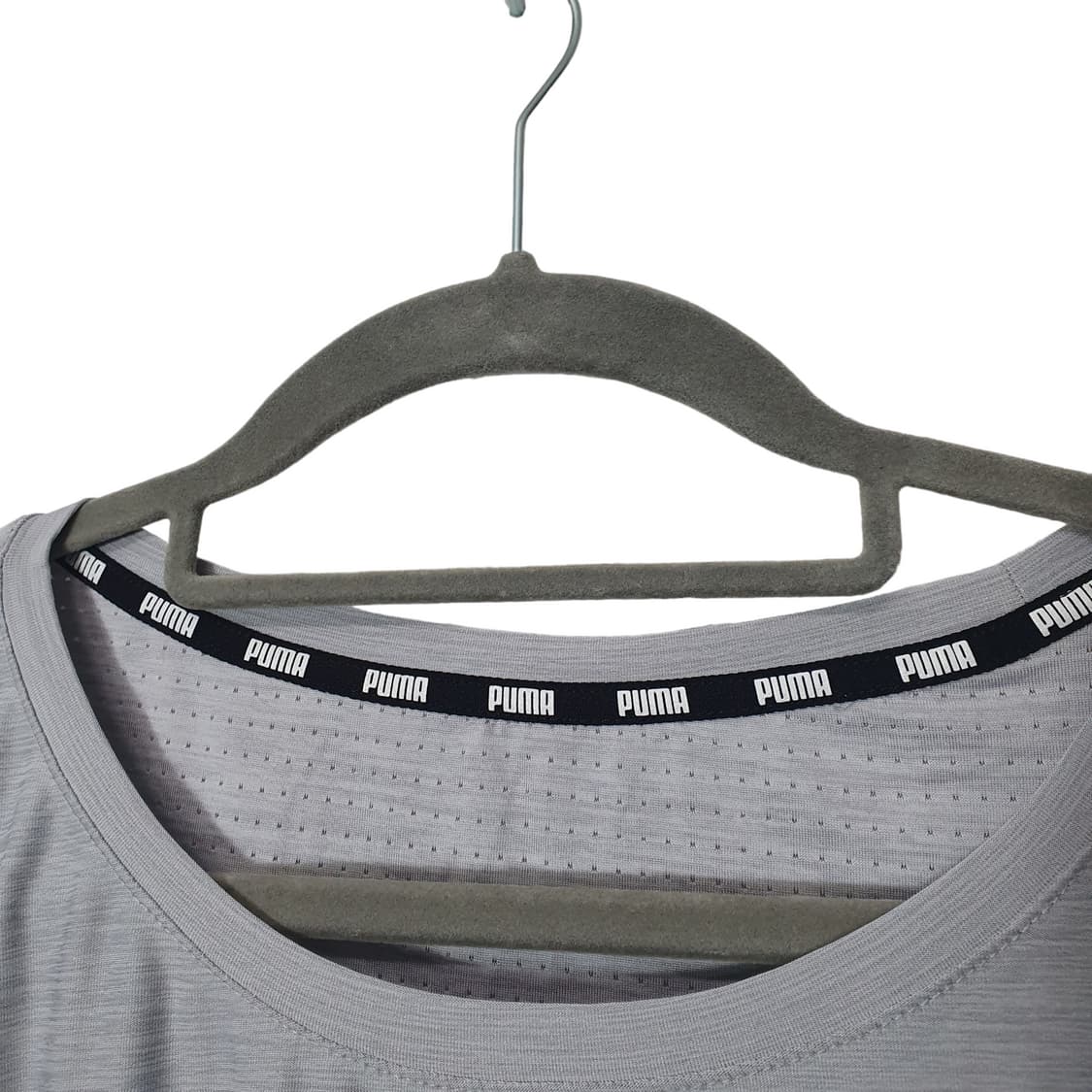 (실측 100) 푸마 기능성 실버 반팔티 상품이미지4