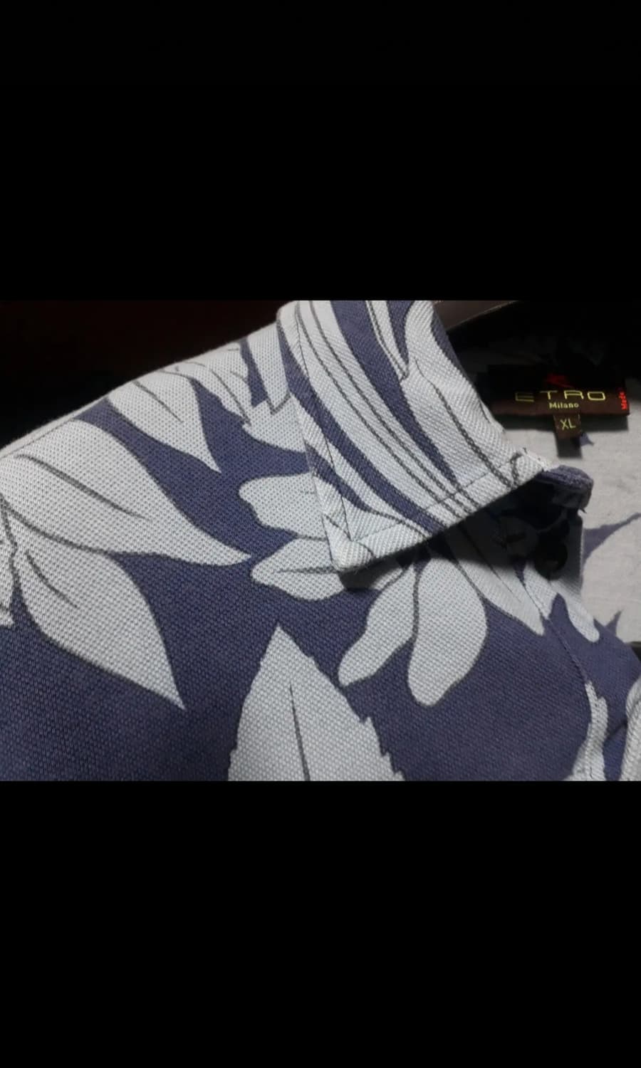 [판매] ETRO(에트로) 플라워 패턴 피케 폴로 셔츠 상품이미지4