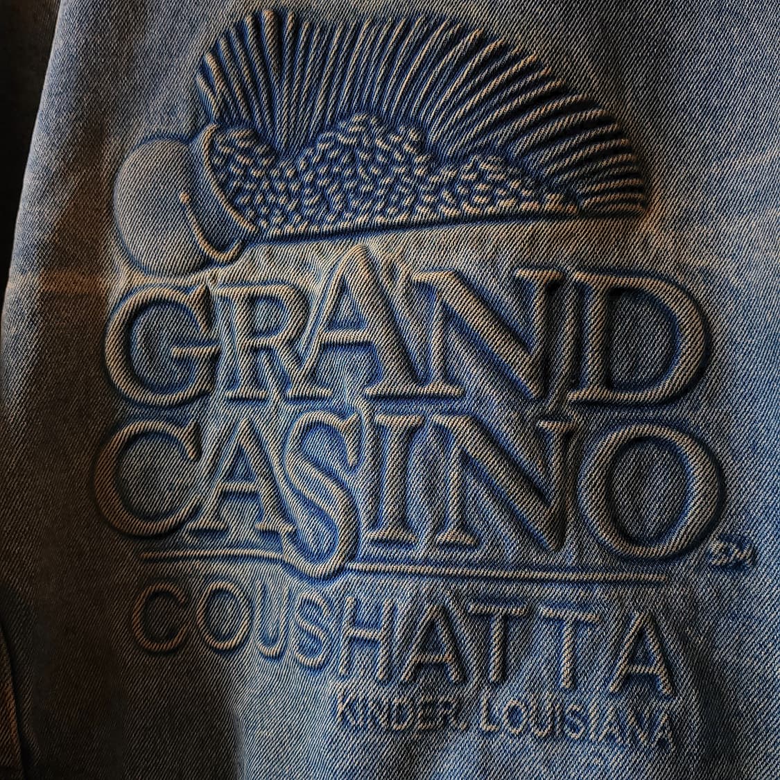 90s 데님 바시티 자켓 빈티지 데님 베이스볼 자켓 3XL 상품이미지8