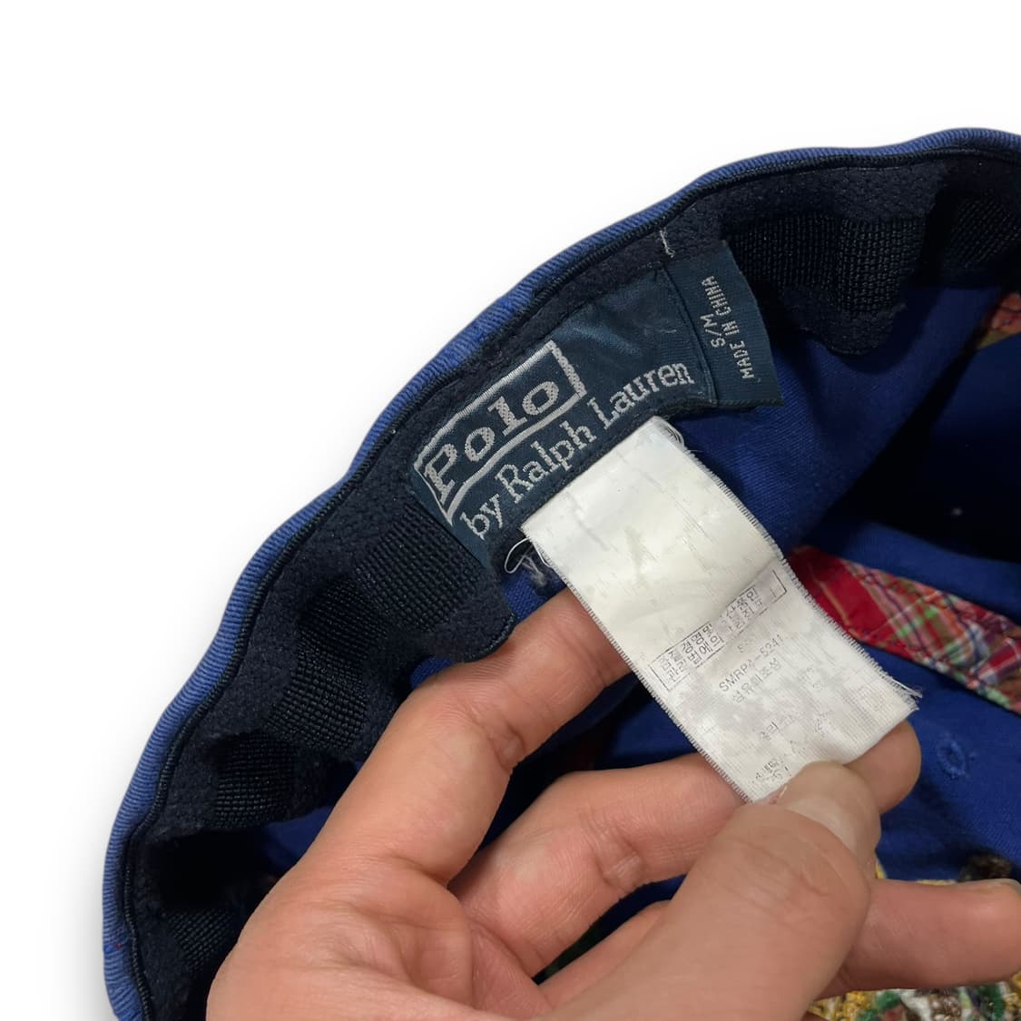 폴로 랄프로렌 67 포니 로고 자수 블루 볼캡 상품이미지6