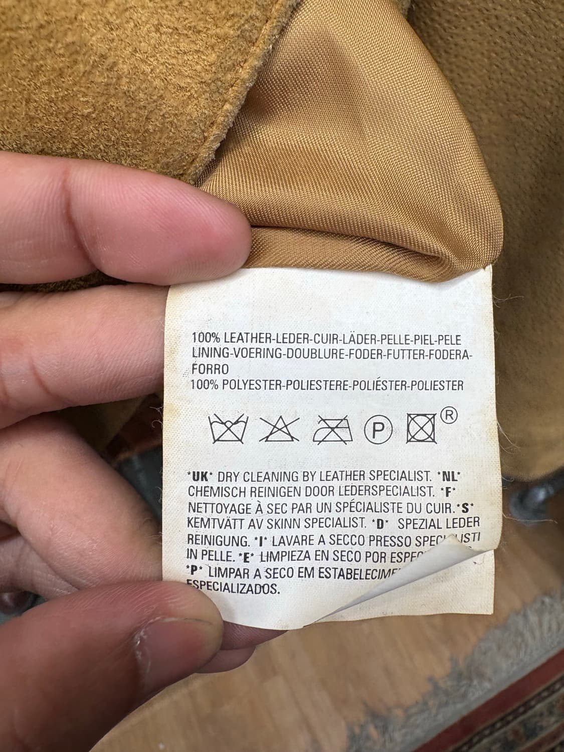 리바이스 가죽 트러커 자켓 상품이미지8