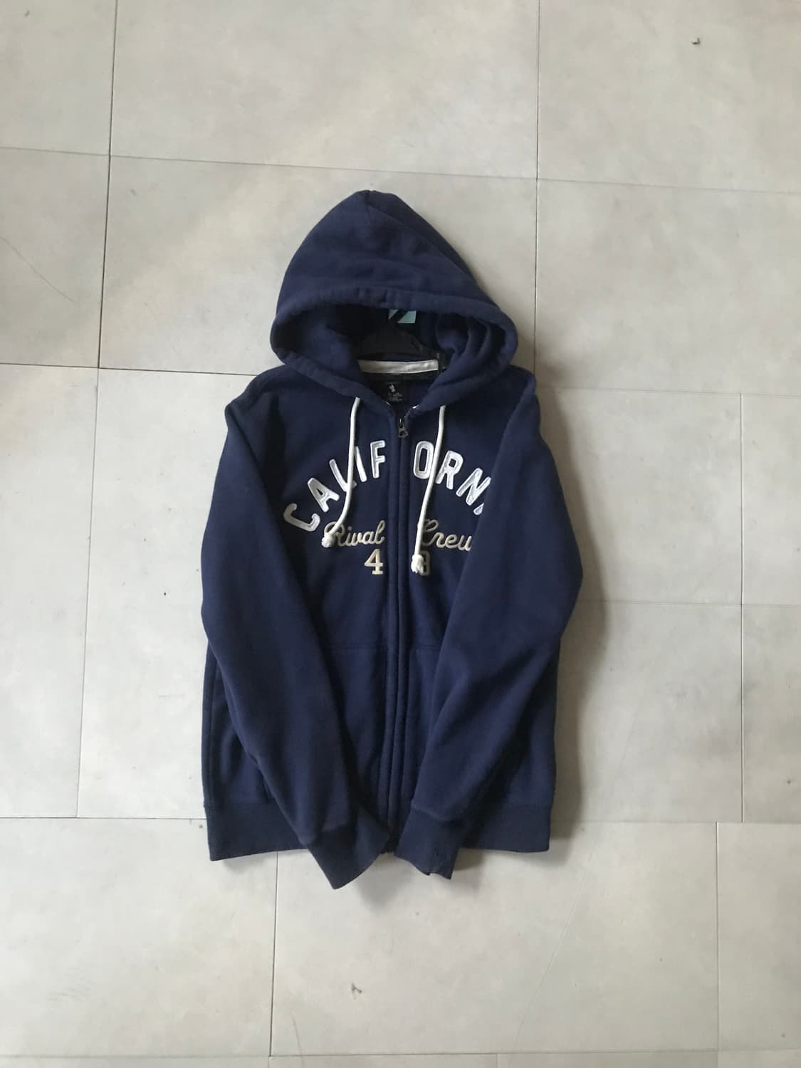 후아유 네이비 후드집업 상품이미지6