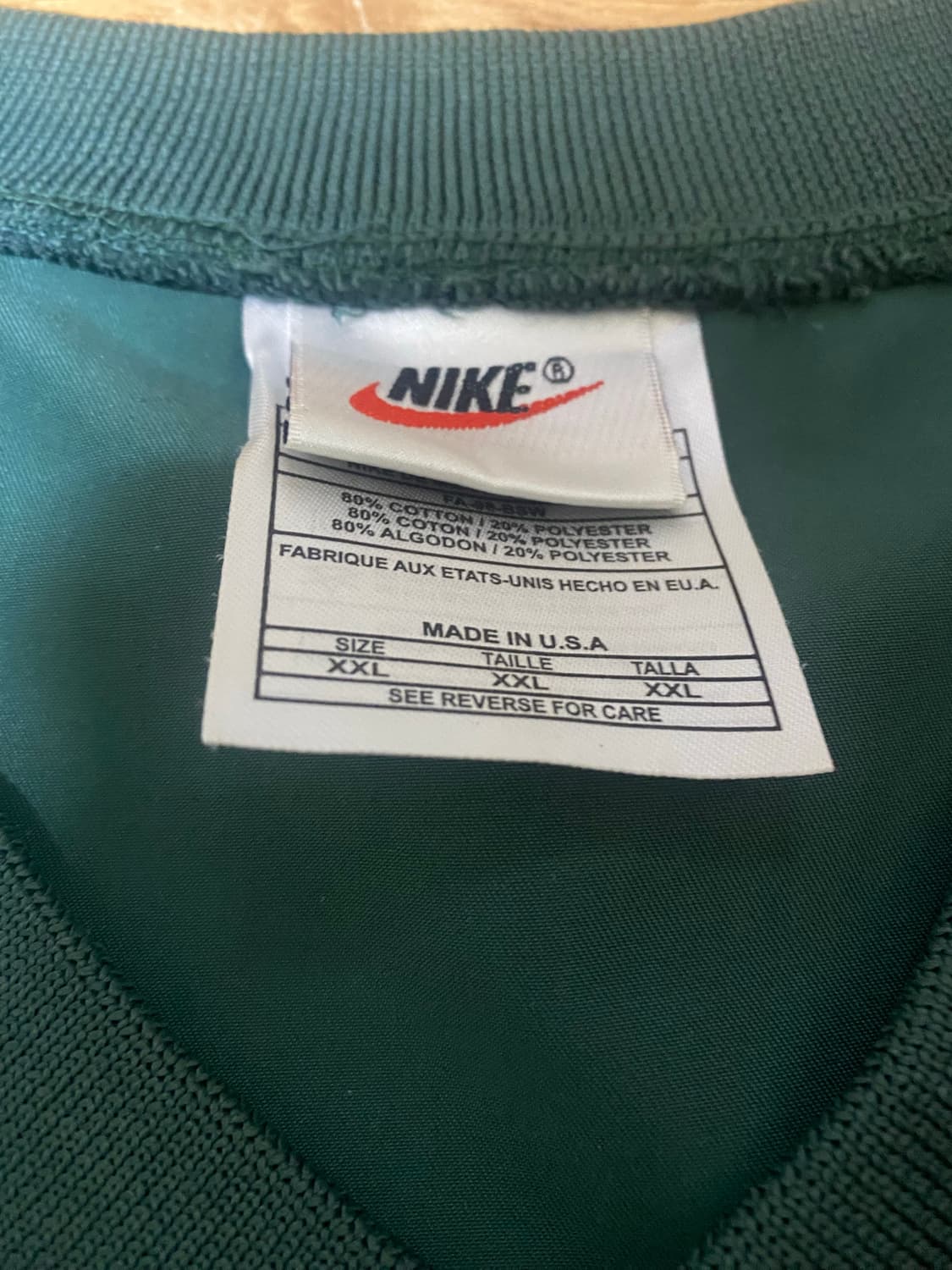 나이키 웜업 그린 XL 상품이미지3