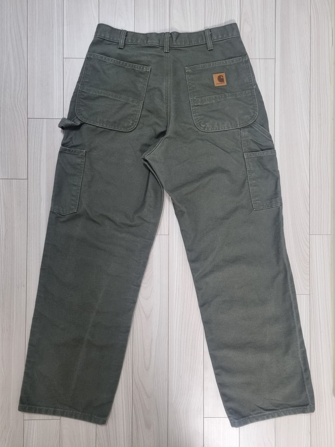 칼하트 모스그린 워크팬츠 B11 32X30 상품이미지3