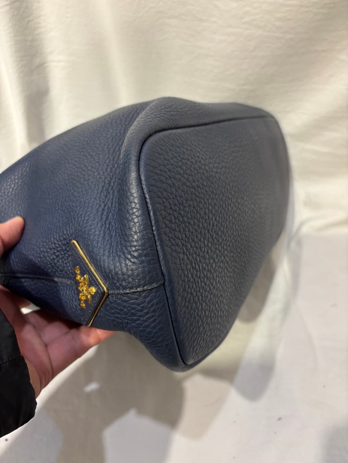 프라다 비텔로 다이노 호보백 네이비 가방 상품이미지5