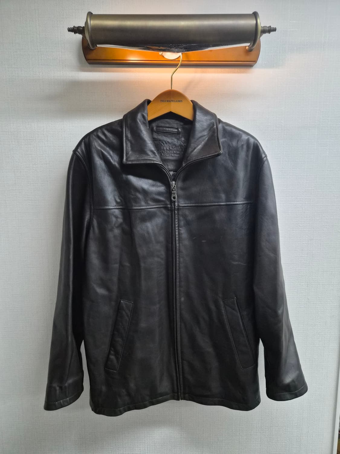 M) 라운드트리 램스킨 레더 자켓 팝니다 상품이미지1