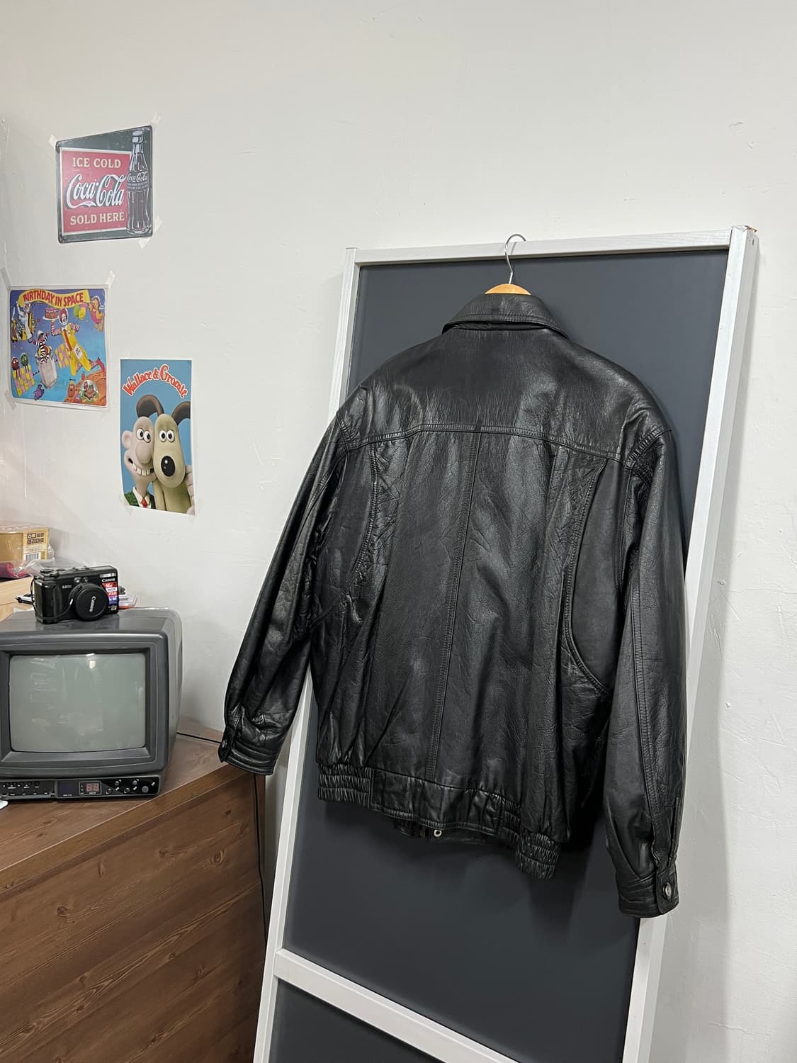 리얼레더 90s 양가죽 빈티지 A-2 가죽자켓 상품이미지2