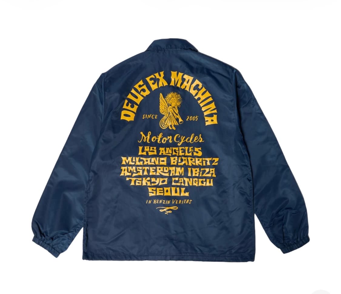 데우스 엑스마키나 코리아 데빌 어드레스 코치 네이비 L 상품이미지2