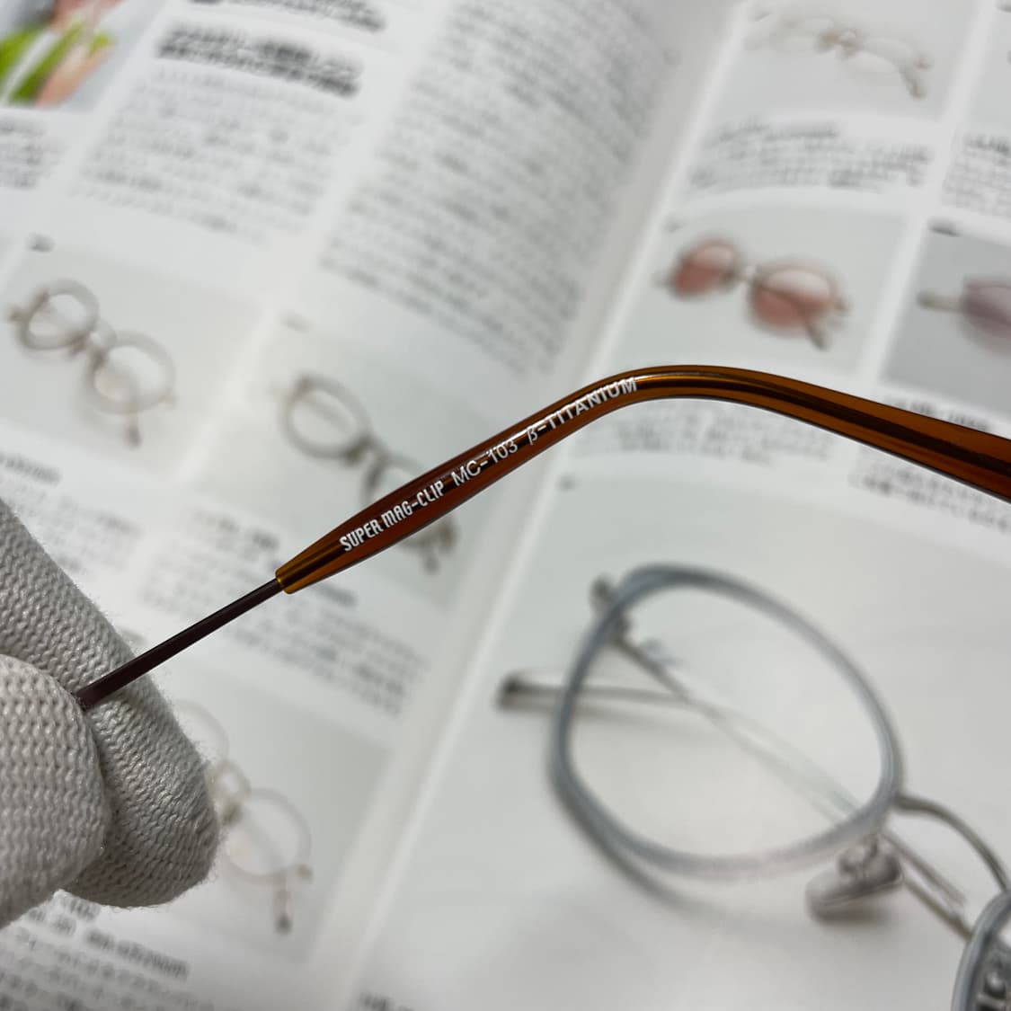 Super Mag-Clip 일본 반무테 클립 안경 상품이미지8